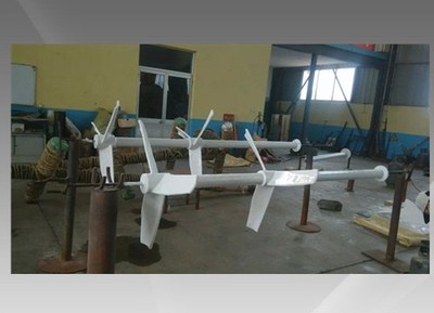 螺旋式防腐水处理搅拌器