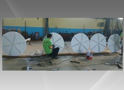 衬塑六片直叶单向圆盘涡轮式搅拌器