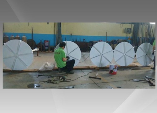 衬塑六片直叶单向圆盘涡轮式搅拌器