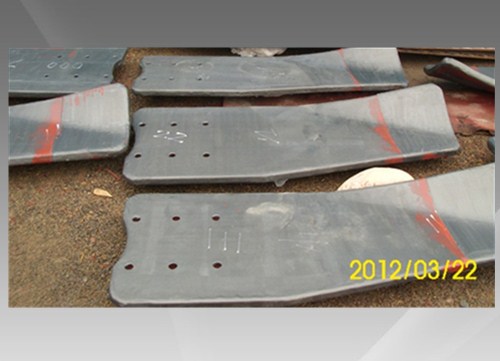 高耐磨防腐衬胶叶片