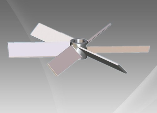 六片斜叶开启涡轮式搅拌器XK,XKK,J550